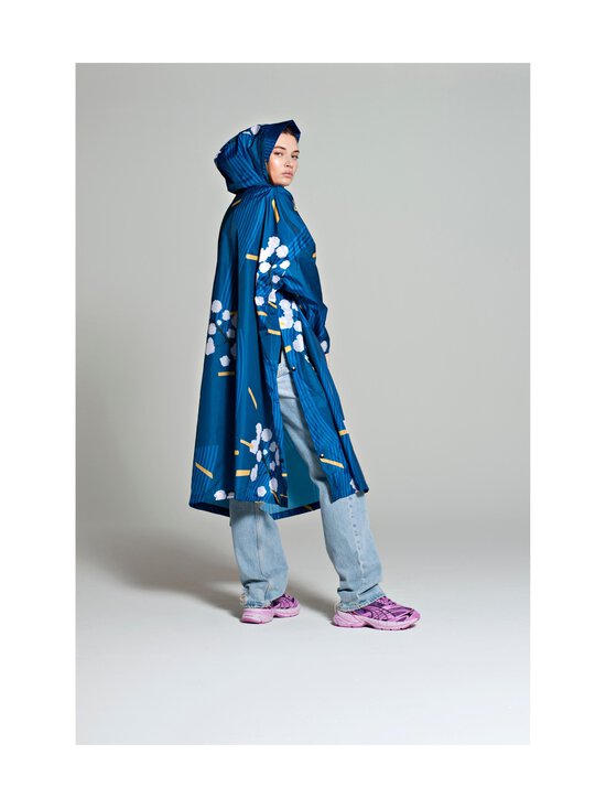 RAINKISS - Japanese Blossom lietus pončo - BLUE - photo 4 RAINKISS - Japanese Blossom lietus pončo - BLUE | Stockmann - photo 4