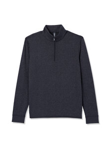 Vuori - Ponto 1/2 Zip Mock Neck -paita - HCC CHARCOAL HEATHER | Stockmann