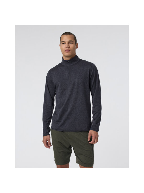 Vuori - Ponto 1/2 Zip Mock Neck -paita - HCC CHARCOAL HEATHER | Stockmann - photo 2