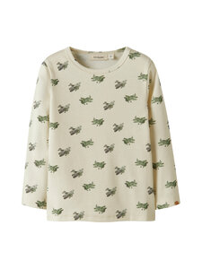 Lil' Atelier - Pluus NmmLayo Geu Slim - COCONUT MILK AOP:AIRPLANE | Stockmann