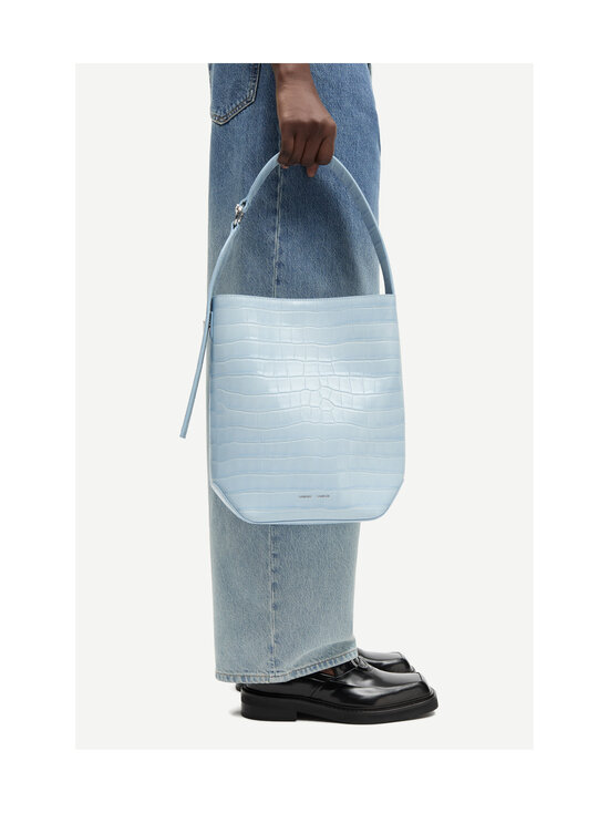 Samsoe Samsoe - Saelmegade Bucket -nahkalaukku - 153932TCX BEL AIR BLUE | Stockmann - photo 4