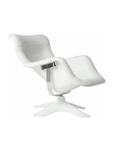 Artek - Karuselli-tuoli valkoinen nahka K 92 cm - WHITE | Stockmann