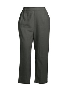 NOOM - Even-pellavasekoitehousut - KHAKI GREEN NOOM - Even-pellavasekoitehousut - KHAKI GREEN | Stockmann