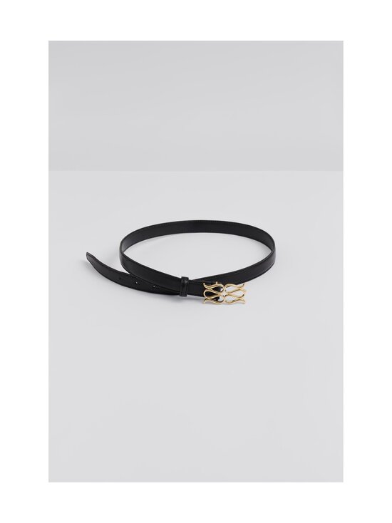Malina - Monogram-nahkavyö - BLACK | Stockmann - photo 2