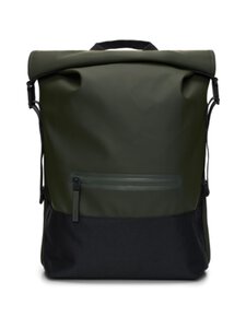 Rains - Trail Rolltop W3 ūdensnecaurlaidīga mugursoma - 03 GREEN Rains - Trail Rolltop W3 ūdensnecaurlaidīga mugursoma - 03 GREEN | Stockmann
