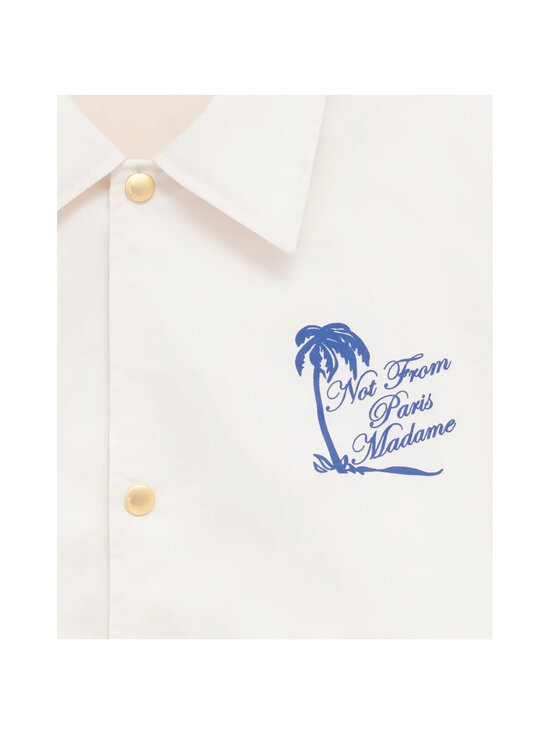 Drôle de Monsieur - Slogan Palmier -paitatakki - OW / OFF WHITE | Stockmann - photo 3