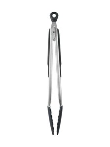 OXO - Good Grips Silicone -keittiöpihdit 30 cm - STEEL, BLACK | Stockmann
