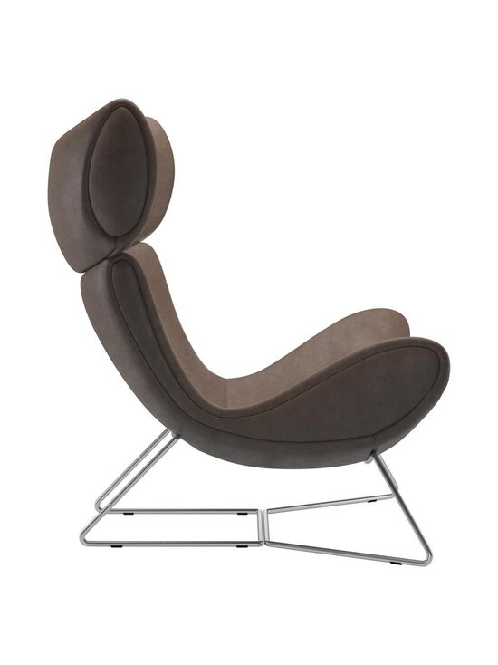 BoConcept - Imola-nojatuoli York-nahka 5122 vaaleanruskea / teräs - BROWN | Stockmann - photo 2