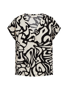 Freequent - FQFloi t-paita - 9119 BLACK W. MOONBEAM | Stockmann