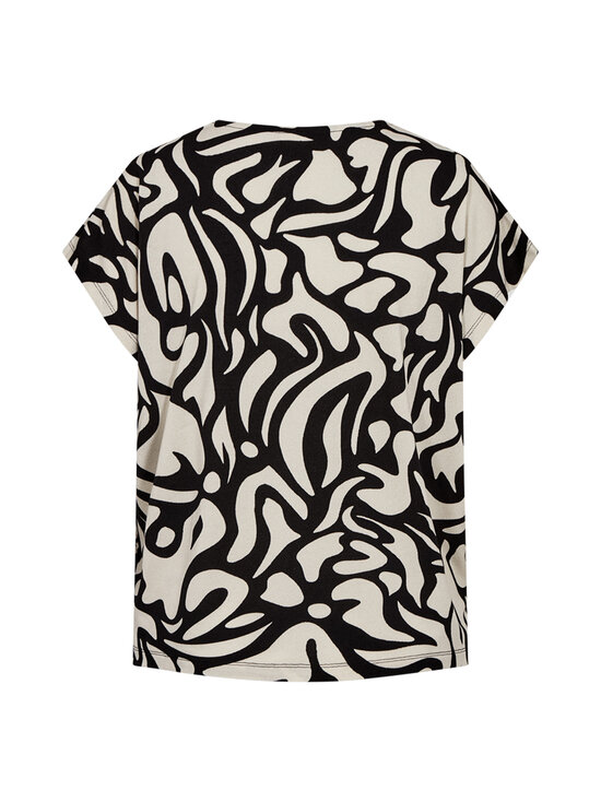 Freequent - FQFloi t-paita - 9119 BLACK W. MOONBEAM | Stockmann - photo 2