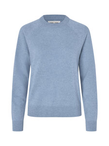 Samsoe Samsoe - Boston O-Neck -neule - 153917TCX FROZEN FJORD | Stockmann