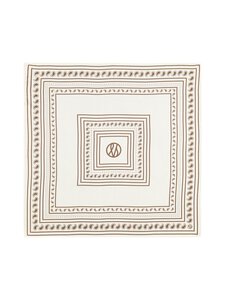 lescarf - Paisley zīda lakats - CREAM & MOCHA MOUSSE | Stockmann