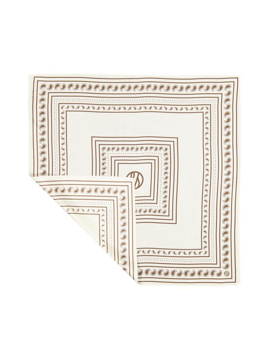 lescarf - Paisley zīda lakats - CREAM & MOCHA MOUSSE - photo 2 lescarf - Paisley zīda lakats - CREAM & MOCHA MOUSSE | Stockmann - photo 2