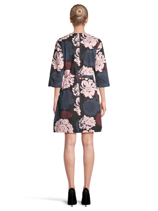 Marimekko - Kleit Kaakko Pioni - 935 BLACK, LIGHT PINK, WINE RED | Stockmann - photo 3