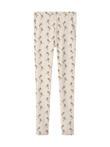 Lil' Atelier - NmfGayo Sag Slim -leggingsit - TURTLEDOVE AOP:ARTICHOKE | Stockmann