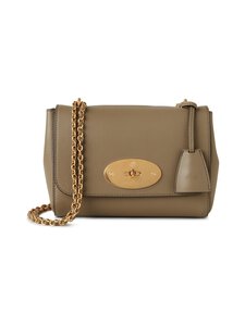 Mulberry - Nahast õlakott Lily Micro Classic Grain - R563 LINEN GREEN | Stockmann