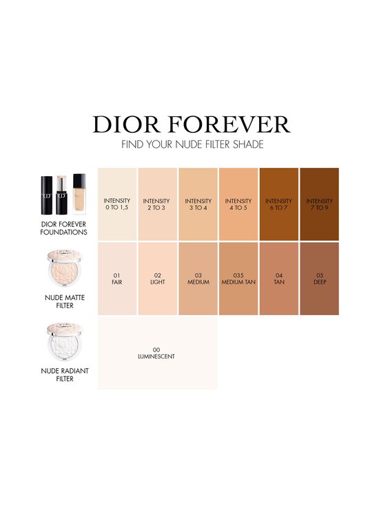 DIOR - Forever Nude Matte Filter Blurring Setting Powder -puuteri - 01 FAIR | Stockmann - photo 4