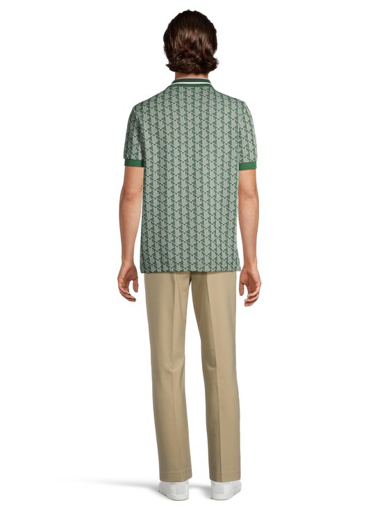 Lacoste - Classic Fit Monogram Jacquard -pikeepaita - GREEN/SINOPLE - photo 3 Lacoste - Classic Fit Monogram Jacquard -pikeepaita - GREEN/SINOPLE | Stockmann - photo 3
