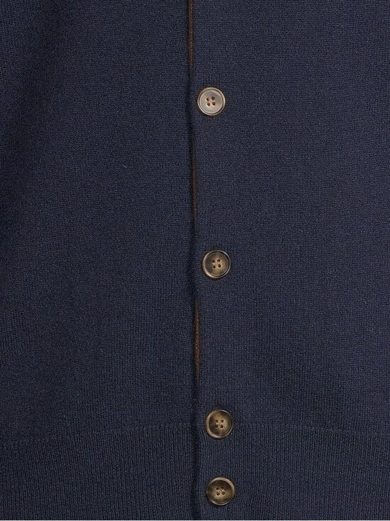SAND Copenhagen - Isaac adīta vilnas jaka - 590 DARK NAVY BLUE | Stockmann - photo 6