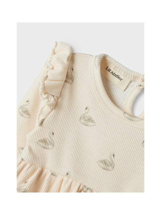 Lil' Atelier - NbfGavo Ege -bodymekko - PASTEL PARCHMENT AOP:SWAN | Stockmann - photo 3