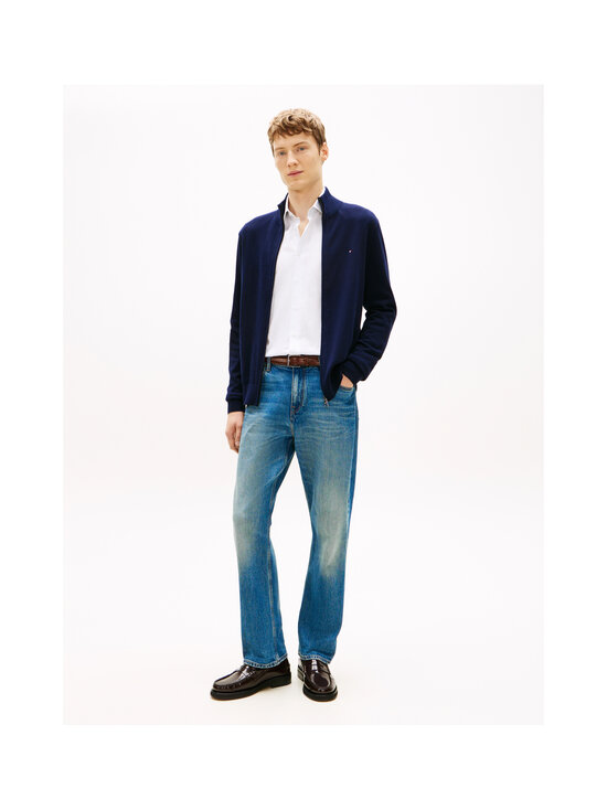 Tommy Hilfiger - Pima Cotton Cashmere -neuletakki - DW5 NAVY BLUE | Stockmann - photo 4