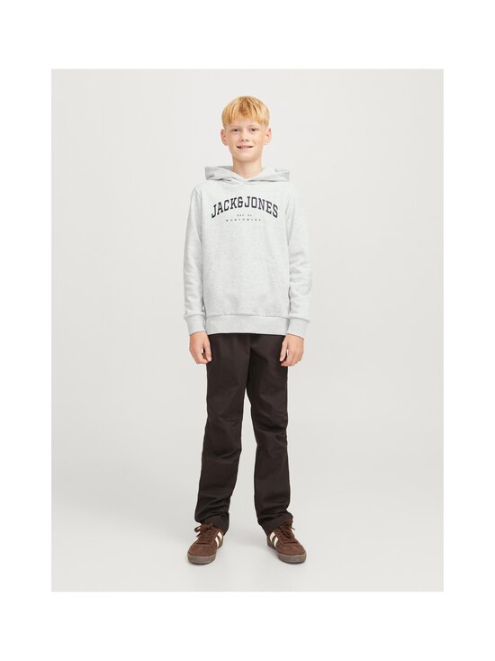 JACK & JONES junior - Varsity džemperis ar kapuci - WHITE MELANGE FIT:LOOSE - photo 2 JACK & JONES junior - Varsity džemperis ar kapuci - WHITE MELANGE FIT:LOOSE | Stockmann - photo 2