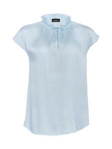 SAND Copenhagen - Matt Lalie zīda un viskozes krekls - 500 BLUE | Stockmann