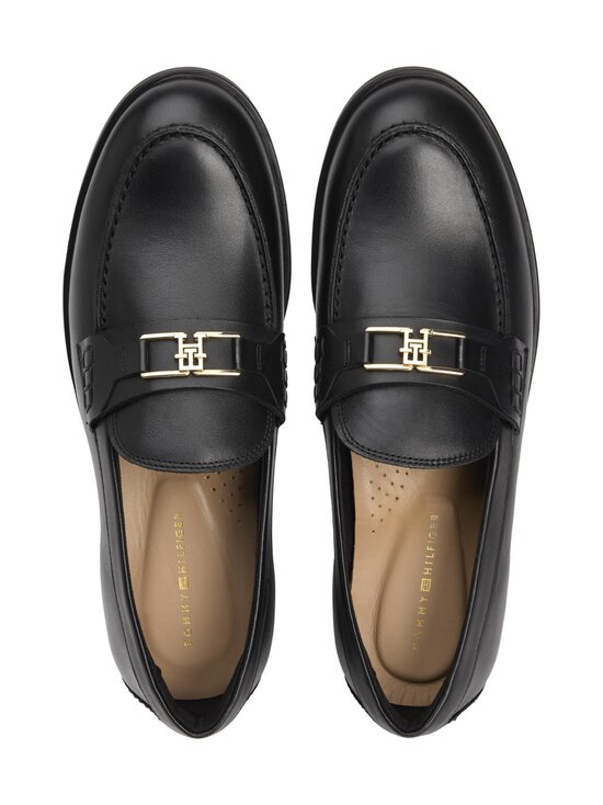 Tommy Hilfiger - TH Logo -nahkaloaferit - BDS BLACK - photo 2 Tommy Hilfiger - TH Logo -nahkaloaferit - BDS BLACK | Stockmann - photo 2