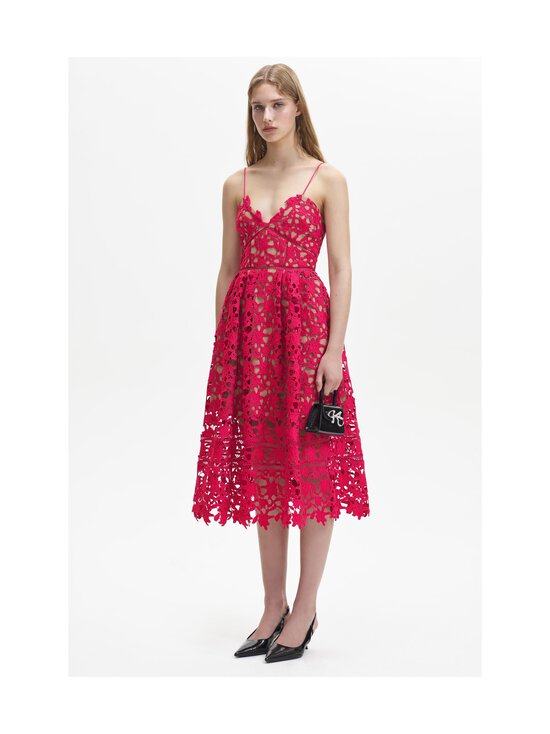 Self-Portrait - Magenta Azaelea Midi -mekko - PINK | Stockmann - photo 3