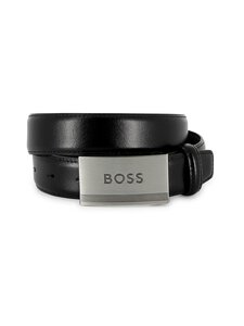 Hugo Boss - Nahkavyö - 09B BLACK | Stockmann