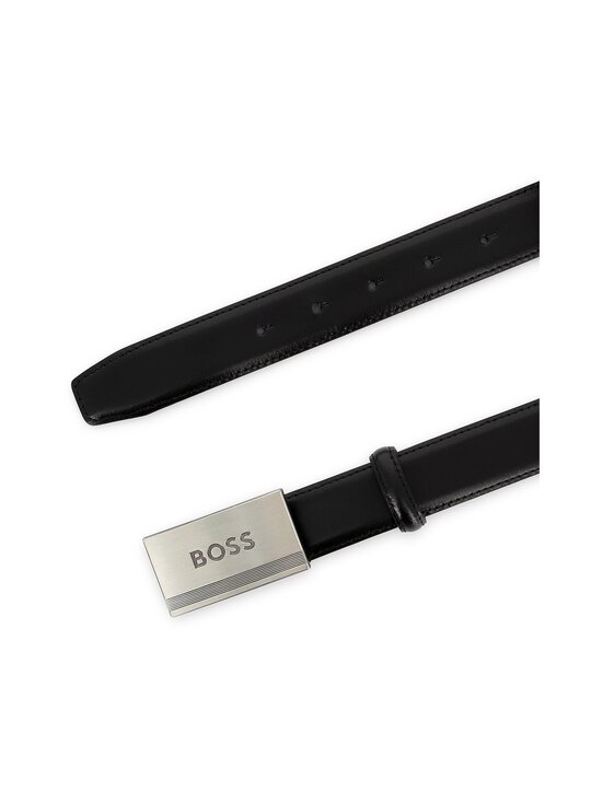 Hugo Boss - Nahkavyö - 09B BLACK | Stockmann - photo 3