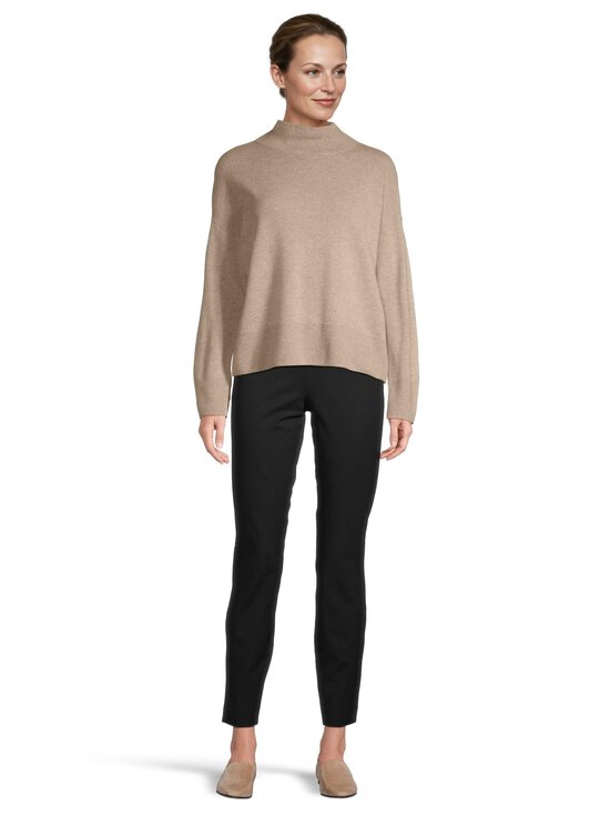 ESSENTIALS by Stockmann - Sicilia Loose Fit -kashmirneulepusero - BEIGE MEL - ECO STONE MC-27002 | Stockmann - photo 2