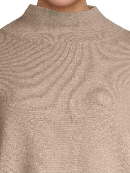 ESSENTIALS by Stockmann - Sicilia Loose Fit -kashmirneulepusero - BEIGE MEL - ECO STONE MC-27002 | Stockmann - photo 4