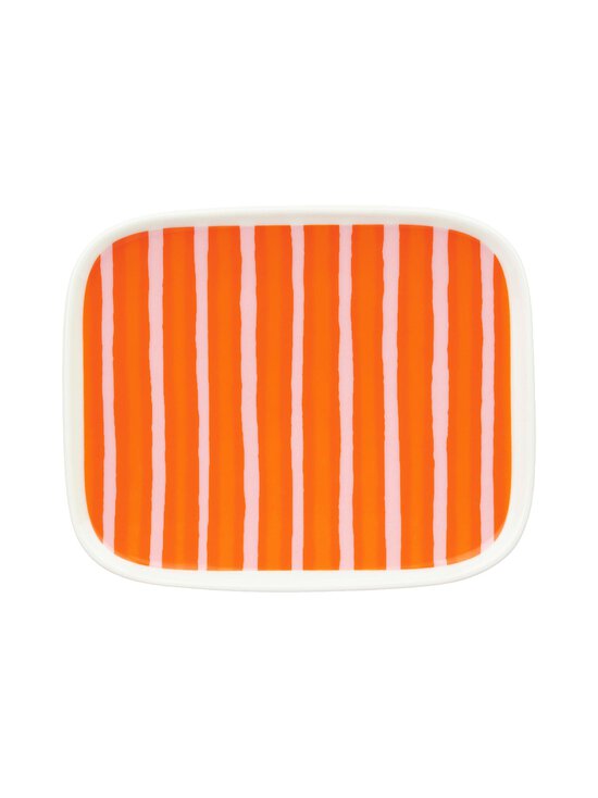 Marimekko - Piccolo-lautanen 12 x 15 cm - WHITE, PINK, ORANGE | Stockmann - photo 1