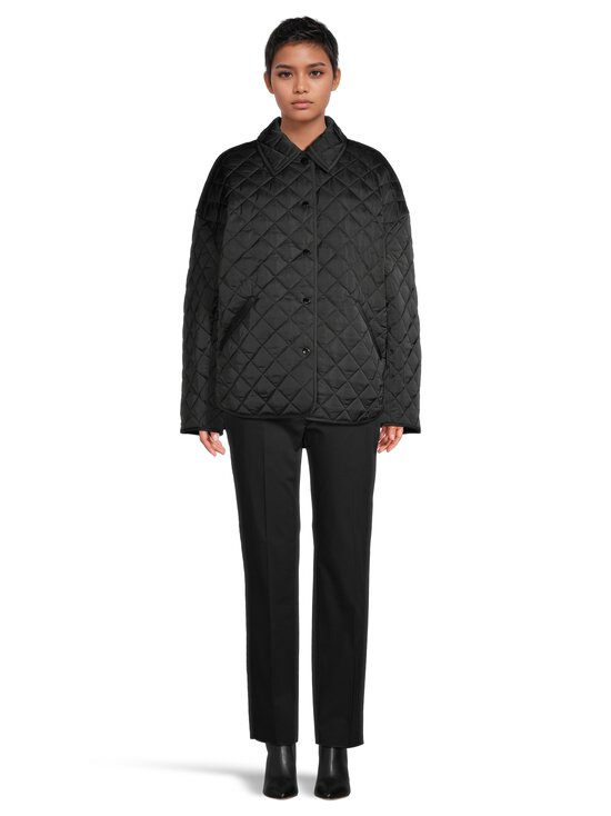 TOTEME - Kauluksellinen tikkitakki - 001 BLACK | Stockmann - photo 2