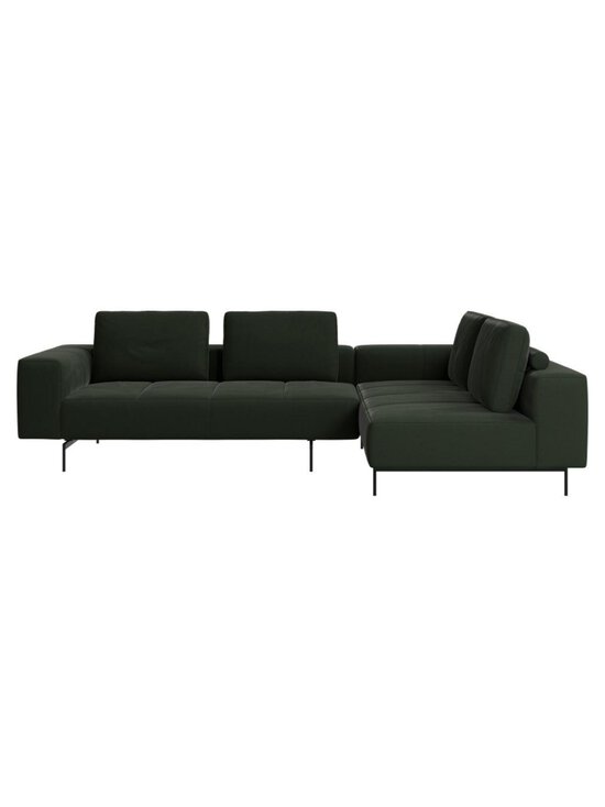 BoConcept - Amsterdam-kulmasohva Bologna-kangas 3256 tummanvihreä L 288 cm - GREEN | Stockmann - photo 1