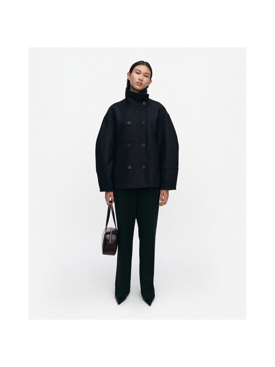 Marimekko - Tyyski-villakangastakki - 500 DARK BLUE | Stockmann - photo 2