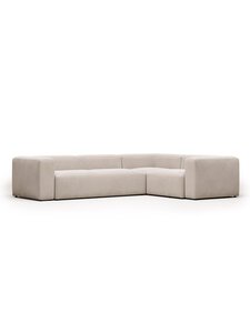 Kave Home - Blok-kulmasohva beige 320 x 230 cm - BEIGE | Stockmann