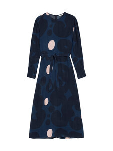 Marimekko - Kleit Combu Keidas - 530 DARK BLUE LIGHT PINK | Stockmann