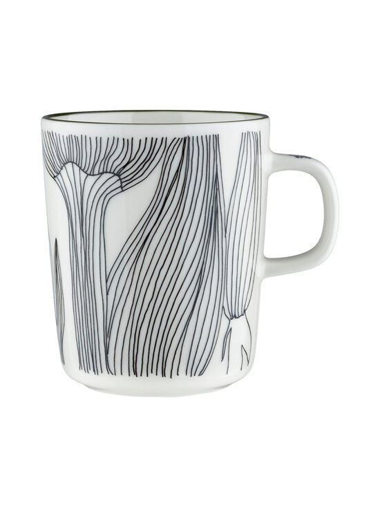 Marimekko - Kukat Puhkeavat -muki 2.5 dl - WHITE, FOREST GREEN, BLACK - photo 1 Marimekko - Kukat Puhkeavat -muki 2.5 dl - WHITE, FOREST GREEN, BLACK | Stockmann - photo 1