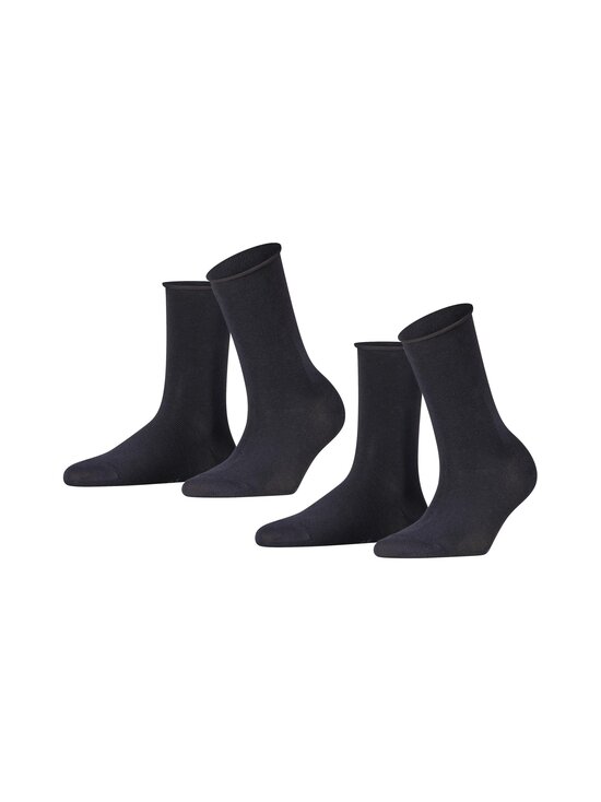 Falke - Happy Rolltop -nilkkasukat 2-pack - 6375 DARK NAVY - photo 5 Falke - Happy Rolltop -nilkkasukat 2-pack - 6375 DARK NAVY | Stockmann - photo 5