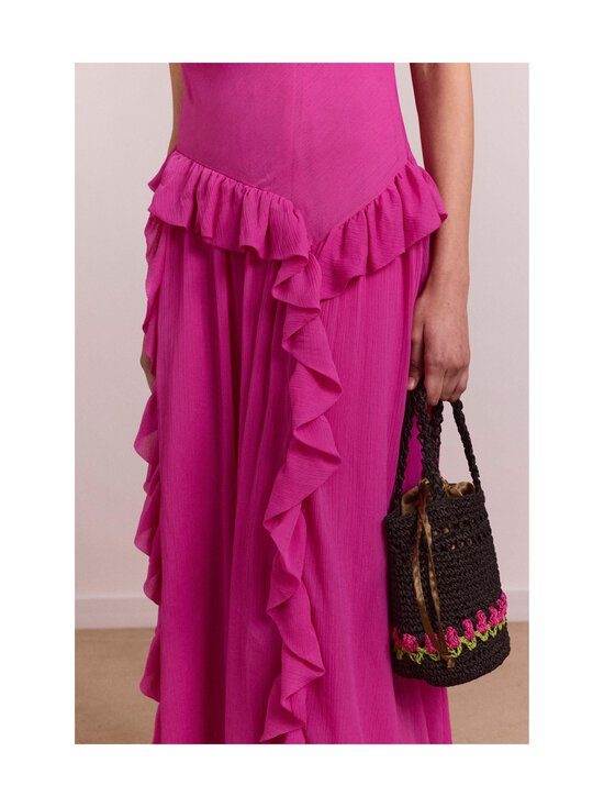 Damson Madder - Moxie Spot Ruffle -mekko - FUSHIA | Stockmann - photo 7