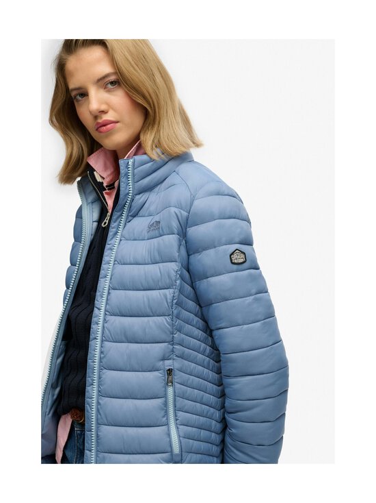 Superdry - Fuji Lite Padded -kevyttoppatakki - 5AW TIDAL BLUE | Stockmann - photo 4