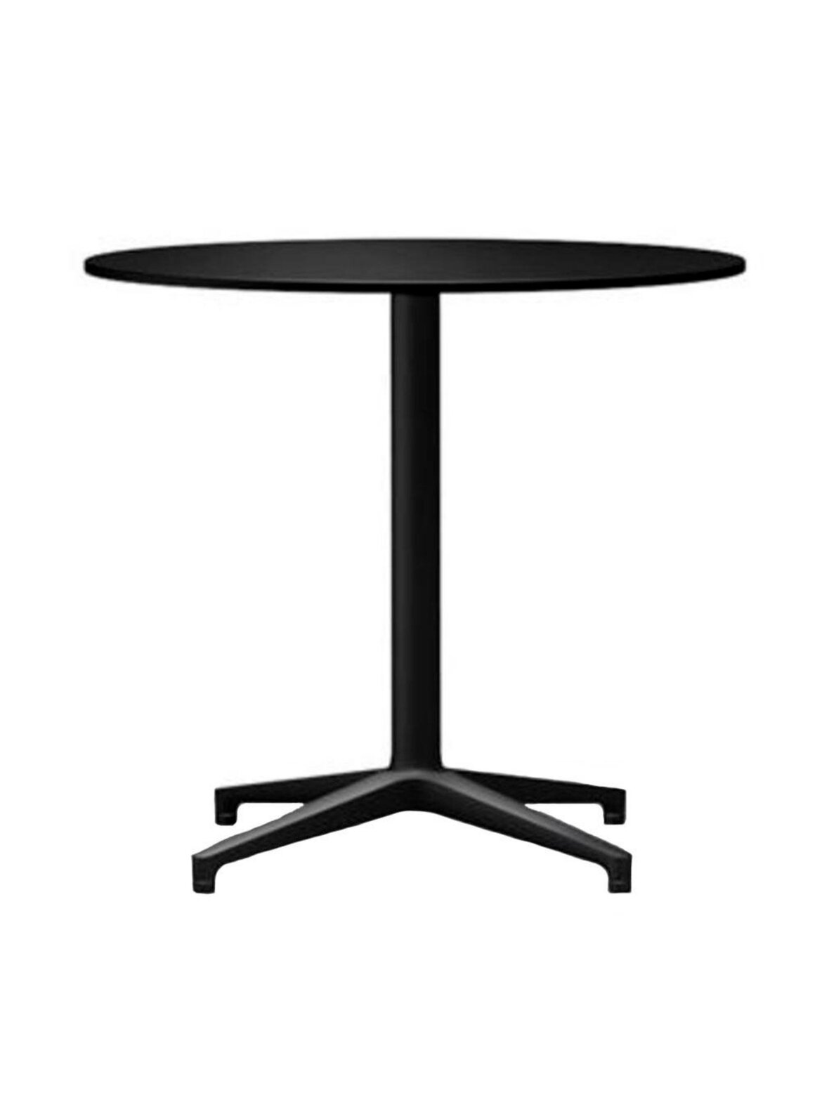 Bistro outdoor -pöytä musta ø 79,6 cm
