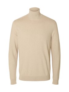 Selected - SlhBerg-neulepaita - OATMEAL DETAIL:MELANGE | Stockmann