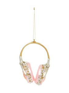 Casa Stockmann - Jewelery Headphones -joulukoriste - PINK | Stockmann