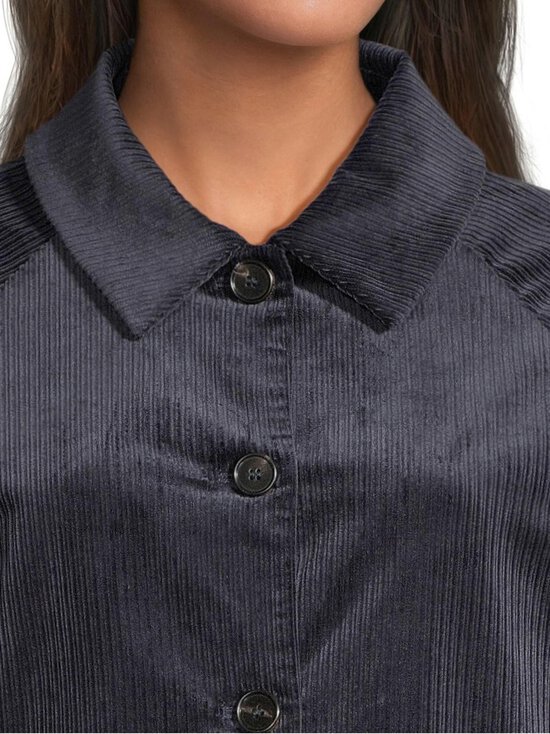 Rue de Tokyo - Chira Organic -vakosamettitakki - INK NAVY - photo 4 Rue de Tokyo - Chira Organic -vakosamettitakki - INK NAVY | Stockmann - photo 4