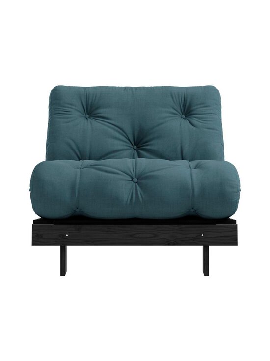 Karup - Roots-futonnojatuoli petrol blue / musta - BLUE | Stockmann - photo 2