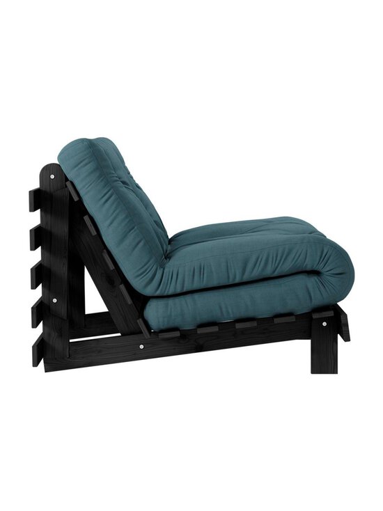 Karup - Roots-futonnojatuoli petrol blue / musta - BLUE | Stockmann - photo 3