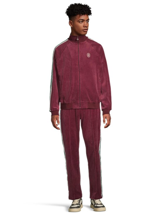 Drôle de Monsieur - La Track Jacket Velours -verryttelytakki - WINE | Stockmann - photo 2